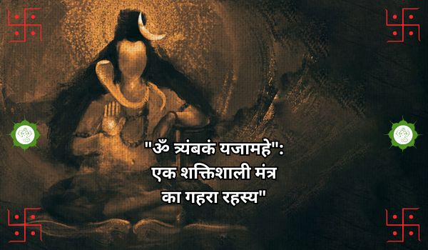 "ॐ त्र्यंबकं यजामहे": एक शक्तिशाली मंत्र का गहरा रहस्य"