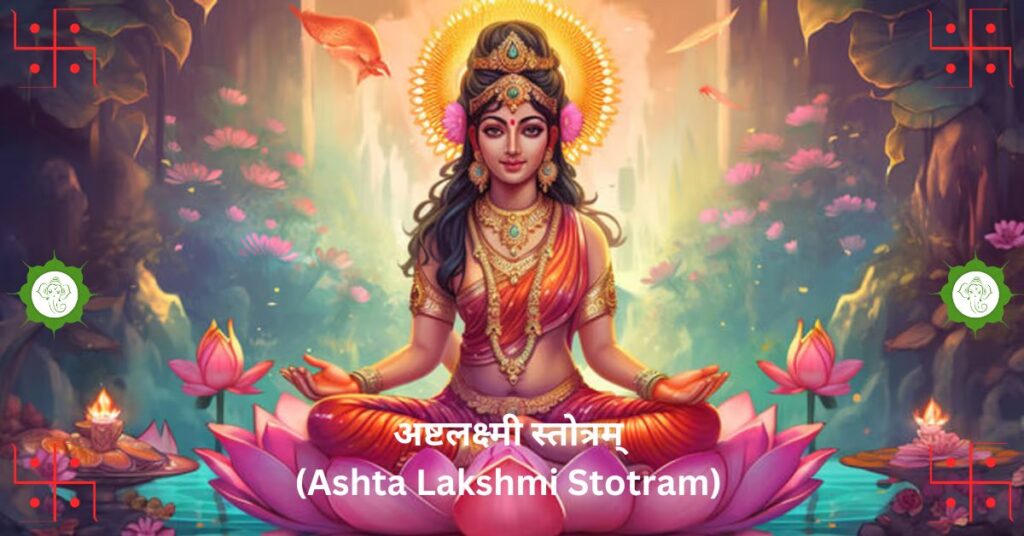 “आठ रूपों में धन, सुख और समृद्धि की देवी: अष्टलक्ष्मी स्तोत्रम् (Ashta Lakshmi Stotram) का रहस्य”