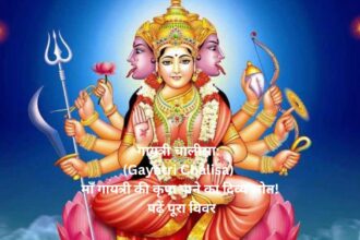 गायत्री चालीसा: (Gayatri Chalisa) माँ गायत्री की कृपा पाने का दिव्य स्रोत! पढ़ें पूरा विवर