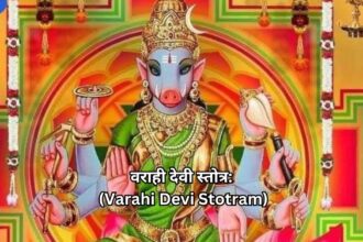 वराही देवी स्तोत्र: (Varahi Devi Stotram)