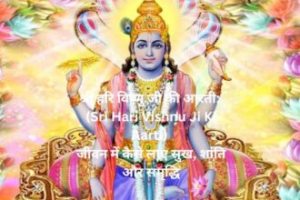 श्री हरि विष्णु जी की आरती: (Sri Hari Vishnu Ji Ki Aarti) जीवन में कैसे लाए सुख, शांति और समृद्धि