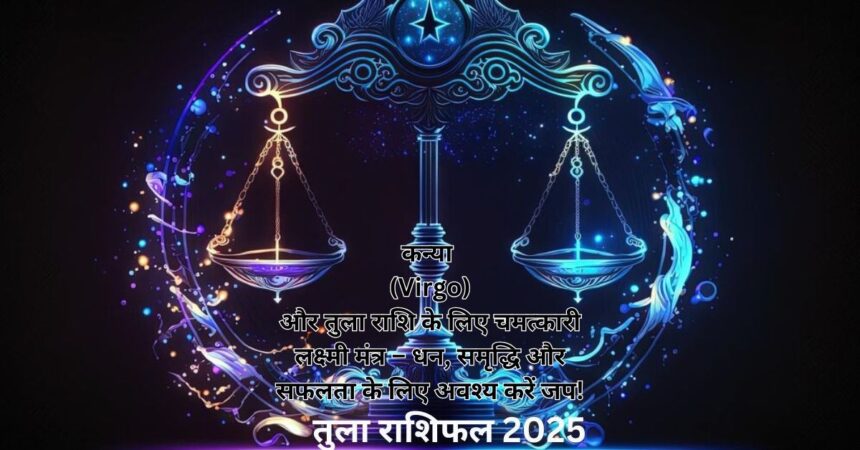 कन्या (Virgo) और तुला राशि के लिए चमत्कारी लक्ष्मी मंत्र – धन, समृद्धि और सफलता के लिए अवश्य करें जप!