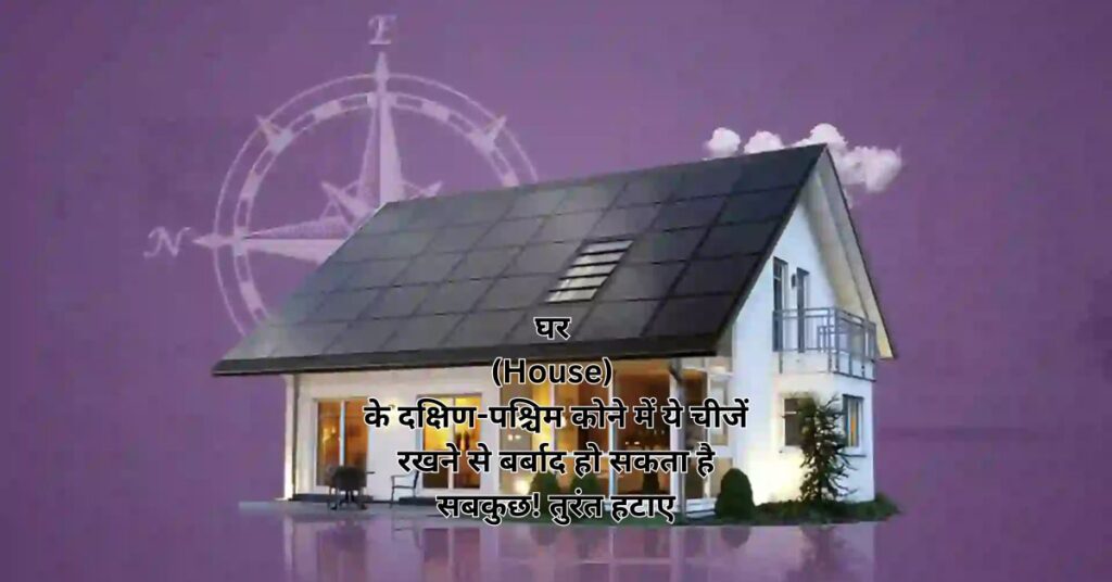 घर (House) के दक्षिण-पश्चिम कोने में ये चीजें रखने से बर्बाद हो सकता है सबकुछ! तुरंत हटाए