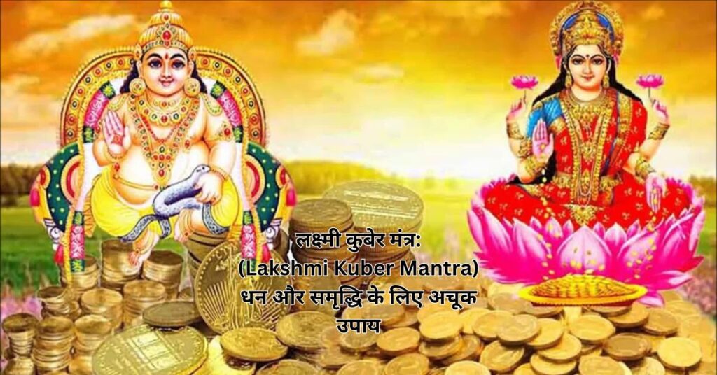 लक्ष्मी कुबेर मंत्र: (Lakshmi Kuber Mantra) धन और समृद्धि के लिए अचूक उपाय