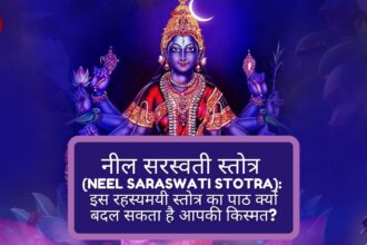 नील सरस्वती स्तोत्र (Neel Saraswati Stotra): इस रहस्यमयी स्तोत्र का पाठ क्यों बदल सकता है आपकी किस्मत?