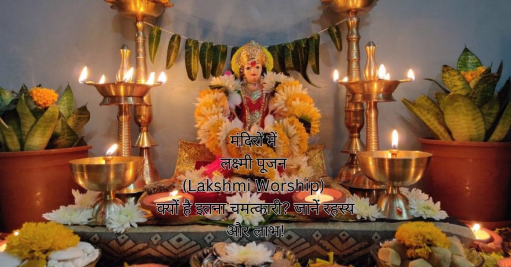 मंदिरों में लक्ष्मी पूजन (Lakshmi Worship) क्यों है इतना चमत्कारी? जानें रहस्य और लाभ!