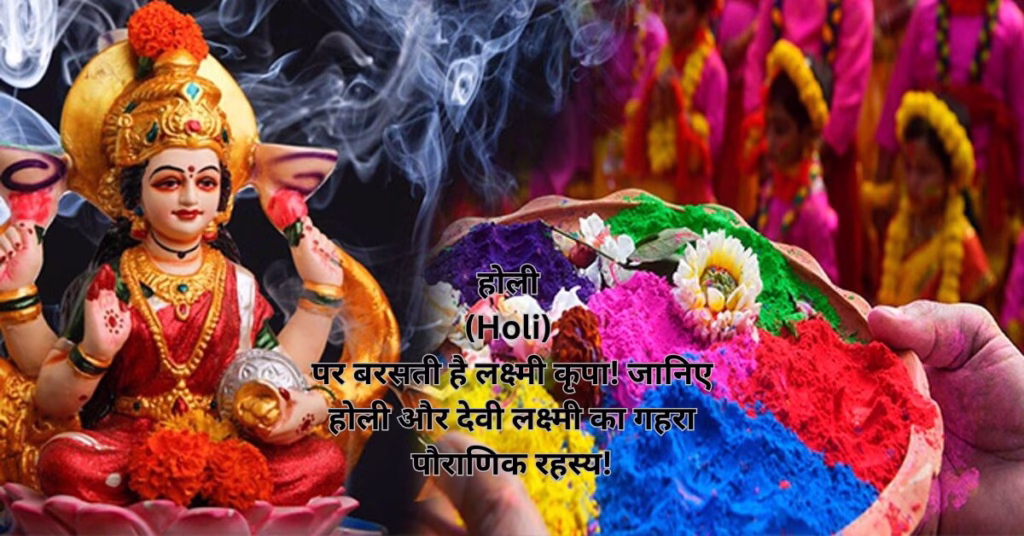 होली (Holi) पर बरसती है लक्ष्मी कृपा! जानिए होली और देवी लक्ष्मी का गहरा पौराणिक रहस्य!