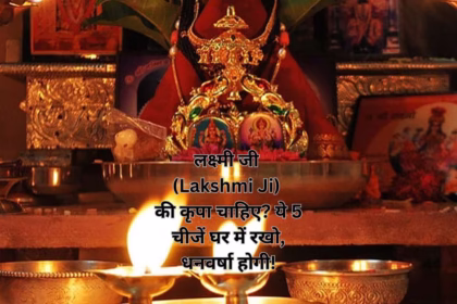 लक्ष्मी जी (Lakshmi Ji) की कृपा चाहिए? ये 5 चीजें घर में रखो, धनवर्षा होगी!