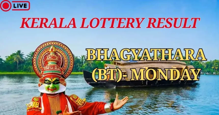 Kerala Lottery Result Bhagyathara BT Monday 1