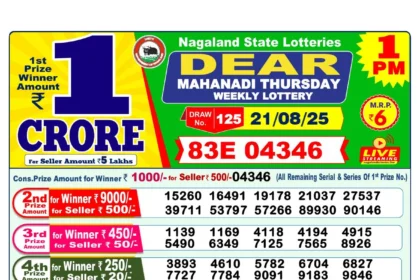 Result 1 Pm 2025 08 21