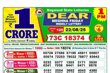 Result 1 Pm 2025 08 22