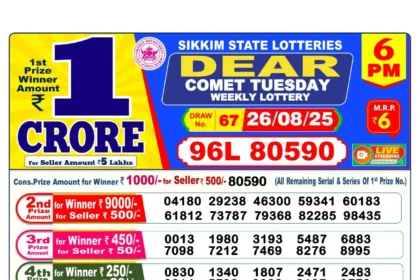 Result 6 Pm 2025 08 26