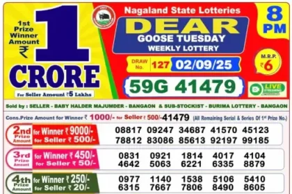 Lottery Result 8pm 2025 09 02