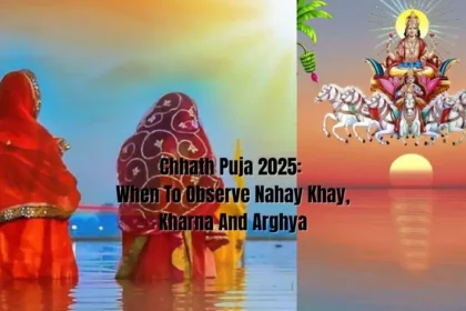 Chhath Puja 2025: When To Observe Nahay Khay, Kharna And Arghya