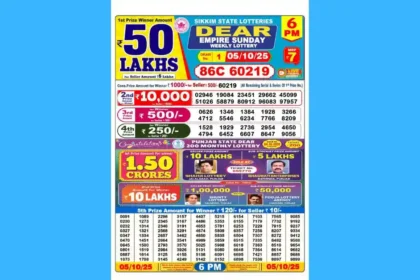 Lottery Sambad DEAR Result Today