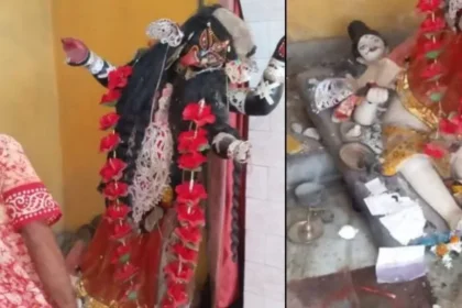 Damaged Kali Idol Sparks TMC-BJP Clash in West Bengal