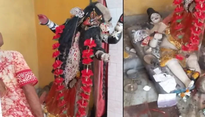 Damaged Kali Idol Sparks TMC-BJP Clash in West Bengal