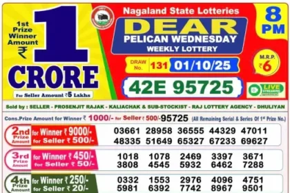Lottery Result 8pm 2025 10 01