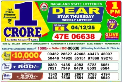 Lottery Result 1pm 2025 12 04 420x280