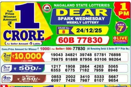 Lottery Result 1pm 2025 12 24 420x280