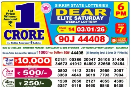 Lottery Result 6pm 2026 01 03 420x280