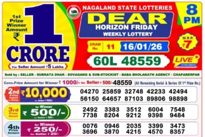 Lottery Result 8pm 2026 01 16 420x280