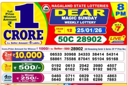 Lottery Result 8pm 2026 01 26 420x280