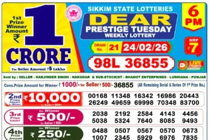 Lottery Result 6pm 2026 02 24 420x280