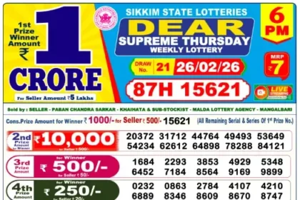 Lottery Result 6pm 2026 02 26 420x280
