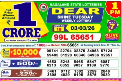 Lottery Result 1pm 2026 03 03 420x280