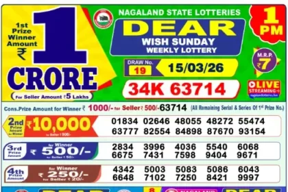 Lottery Result 1pm 2026 03 15 420x280