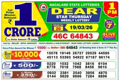 Lottery Result 1pm 2026 03 19 420x280
