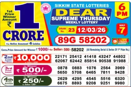 Lottery Result 6pm 2026 03 12 420x280