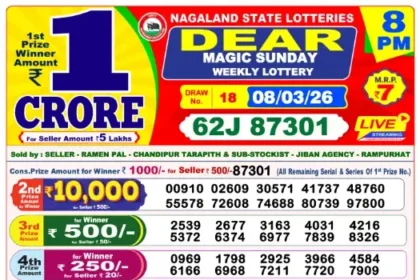 Lottery Result 8pm 2026 03 08 420x280