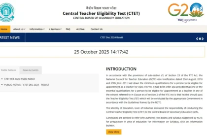 CTET Registrations Opening Soon