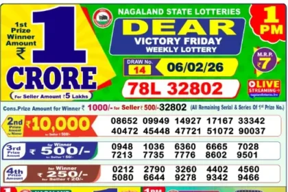 Lottery Result 1pm 2026 02 06 420x280