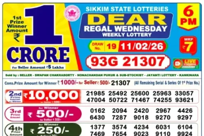 Lottery Result 6pm 2026 02 11 420x280