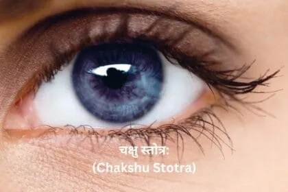 चक्षु स्तोत्र Chakshu Stotra आँखों की समस्याओं का आध्यात्मिक समाधान