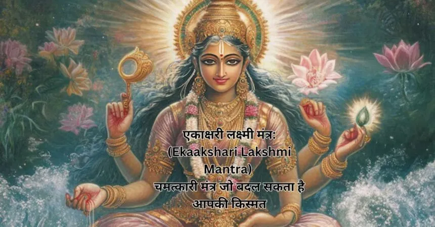एकाक्षरी लक्ष्मी मंत्र: (Ekaakshari Lakshmi Mantra) चमत्कारी मंत्र जो बदल सकता है आपकी किस्मत