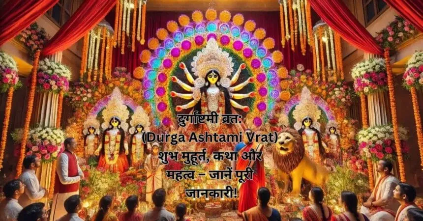 दुर्गाष्टमी व्रत: (Durga Ashtami Vrat) शुभ मुहूर्त, कथा और महत्व – जानें पूरी जानकारी!