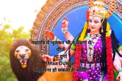 नवरात्रि में भूलकर भी न चढ़ाएं ये चीजें मां दुर्गा (Maa Durga) को, वरना हो सकता है अनिष्ट!
